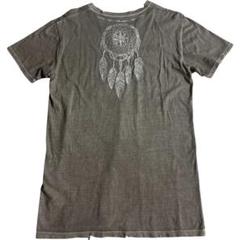 レア！goa ヴィンテージフェザープリントTシャツ 00s Archive☆美品 00s archive GOA ダイダイ フェザーデザイン Tシャツ LGB - メルカリ