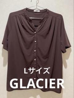 GLACIER 半袖シャツ L ブラウン