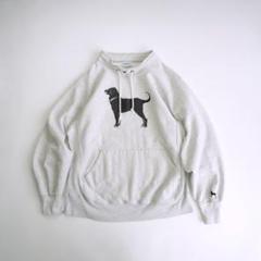 ブラックドッグ　USA製90s ハイネックスウェット XL ゆるだぼ　古着