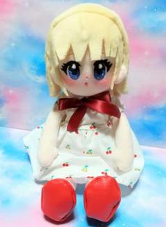 金髪なないろちゃんぬいぐるみ ハンドメイド