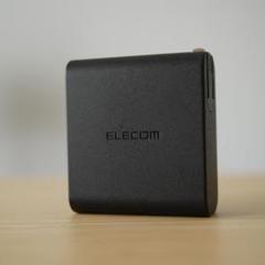 【動作確認済】エレコム PD充電器 USB 2ポート ADDC-PD0257BKのサムネイル