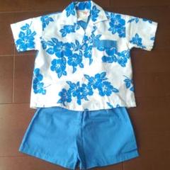 ☆タイムセール!HAWAII☆アロハシャツ セットアップ 12M→75〜80cm