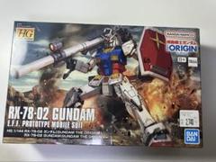 GUNDAM THE ORIGIN RX-78-02 ガンダム　hgのサムネイル