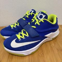 美品　NIKE ZOOM KD 7 ID GSWカラー ナイキ ケビンデュラント 美品 NIKE ZOOM KD 7 ID GSWカラー ナイキ デュラントモデル