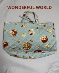 ワンダフルワールド Wonderworld トートバッグ ハンドバッグ 楽天市場】トートバッグ wonderful world(ワンダフルワールド)の通販