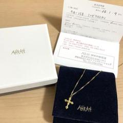 ランジェリークロス ネックレス ペンダント K18 ダイヤモンド