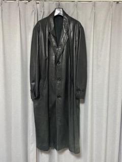 COMME des GARCONS HOMME レザーチェスターコート 89AW