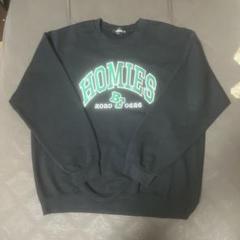 HMSロゴ ブラック スウェット　ホーミーズ CATEGORY Parker | HOMIES UNITY