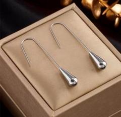 ピアス シルバーゴールド ☆人気☆ 売れ筋 しずくドロップ サージカルステンレス