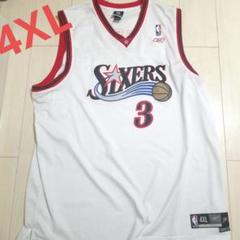 リーボック　NBA SIXERS アレン　アイバーソン　3番　ユニフォーム