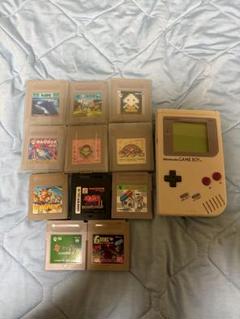 ゲームボーイ本体(ジャンク)とソフト11本セット
