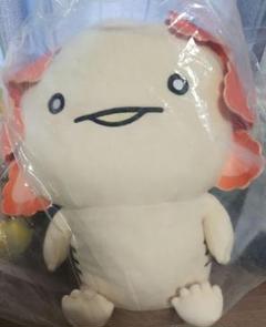 新品　人生はウーパールーパー　BIGぬいぐるみ　アルビノ　ビッグ 新品 人生はウーパールーパー BIGぬいぐるみ アルビノ ビッグ