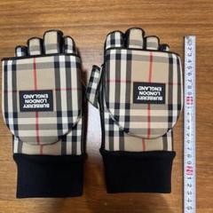 未使用保管●現行 BURBERRY メンズ ノバチェック柄 手袋 ウール レザー 未使用保管○現行 BURBERRY メンズ ノバチェック柄 手袋 ウール