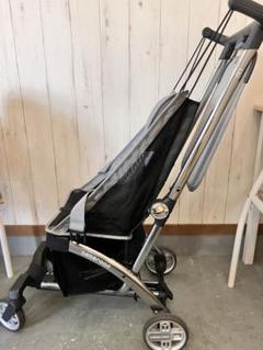 値下げ中】超コンパクト！！beberoad ベビーカーバギーグレー