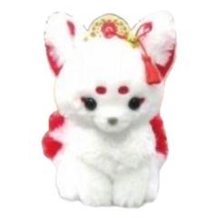 ちょコンとキツネ　九尾　ういろう(巫女)　てまりあめ(舞妓)　ぬいぐるみ ちょコンと九尾のキツネ 華道中 JB ぬいぐるみ てまりあめ 舞妓