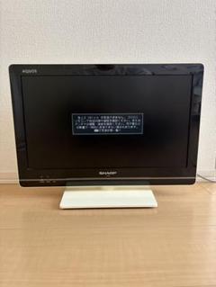 SHARP:AQUOS液晶テレビLC-19K5＆Blu-rayレコーダー 付 SHARP:AQUOS液晶テレビLC-19K5＆Blu-rayレコーダー 付 - メルカリ