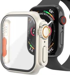 Apple Watch ケース　40㎜　シルバー　ultra風　保護カバー