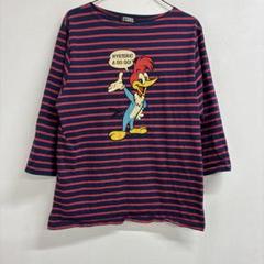 hysteric glamor ウッドペッカー長袖ボーダーシャツ赤　 L ⭐︎20