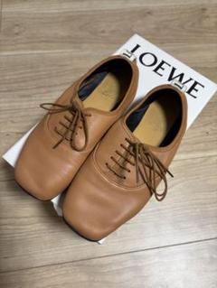 値下げ！LOEWE ソフトダービー 37 ※箱・巾着付き LOEWE ソフトダービー 37 ※箱・巾着付き - メルカリ