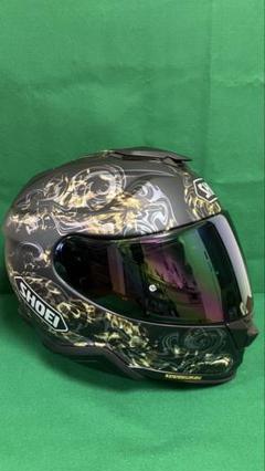 SHOEI GT-AIR2 黒/黄Lサイズ59cm BTスピーカーおまけ