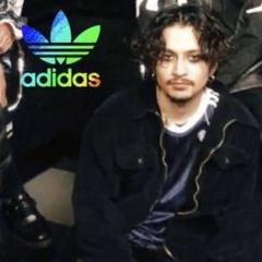 80s アディダス adidas ゲームシャツ　usa製　常田　森田　着用 ☆激レア 80s 常田大希着用 USA製 アディダス ゲームシャツ L