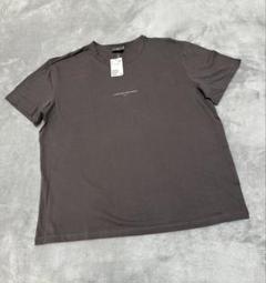 H&M ダークグレー Tシャツ XL