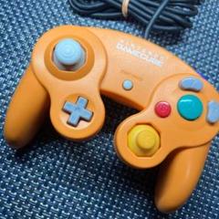 ゲームキューブ ワイヤレス コントローラー オレンジ 互換品 GC