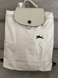 LONGCHAMP ロンシャン 折り畳みミニリュック チョーク 白 - メルカリ