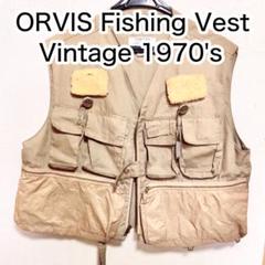 ウェア ORVIS Vintage 1970's Poplin Fishing Vest ORVIS Vintage 1970's Poplin Fishing Vest - メルカリ