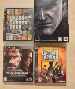 PS3 プレステ ソフトまとめ グランドセフトオート メタルギア ギターヒーロー