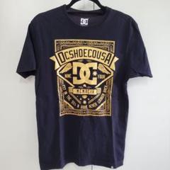 DC　ゴールドプリントTシャツ