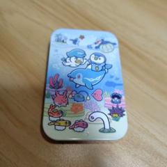 ナミイルカ　ポッチャマ　クワッス　プチ缶　ポケモンセンター　ラムネ　缶
