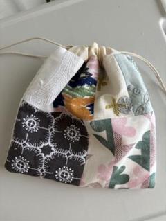 l)ミナペルホネン☆ハンドメイド ショルダー バッグ大(forest tile) o)ミナペルホネン☆ハンドメイド ショルダーバッグ大(forest