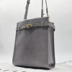 極美品 TOPKAPI LUCIA ルチア　リザード ショルダーバッグ　c912
