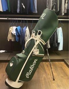 malbon golf マルボンゴルフ キャディバッグ カバン グリーン