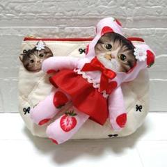 ゆきちゃん様☆コヤンイサムチョン☆大きめころりんポーチリボン