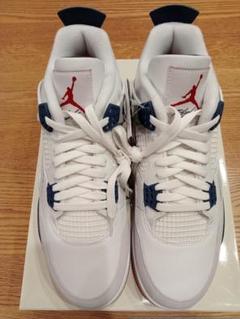 Air Jordan 4 ホワイト/ネイビー