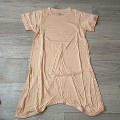 Hapipana ベビー ロンパース キッズ 半袖 薄手 薄橙色 100cm