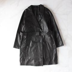 UNITED WORKERS ブラックレザー ジャケット Mサイズ Scye x Drawer＞ レザージャケット