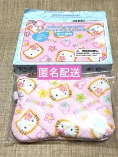 シークレットミニフラットポーチ みんなのキルトサンリオ ハローキティkitty