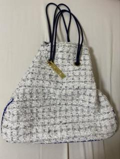 シャルマントサック 尾州ツイード アイボリー 完売品 ☆新品未使用☆ シャルマントサック 尾州ツイード アイボリー