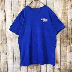 H67 ナイキ NIKE グローバル ロゴTシャツ M 世界国旗プリント 青