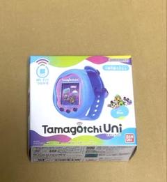 【美品 付属品未使用】たまごっち ユニ ブルー たまごっちuni ブルー