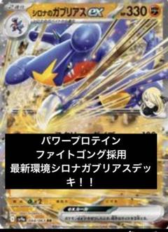 構築済みデッキ　ポケモンカードゲーム　シロナのガブリアスexデッキのサムネイル