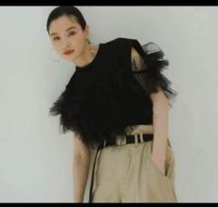 Knuth Marfクヌースマーフdocking tulle tops 黒 - メルカリ