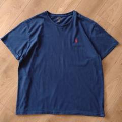 POLO RALPH LAUREN 半袖Tシャツ/ダークネイビー/古着/XL
