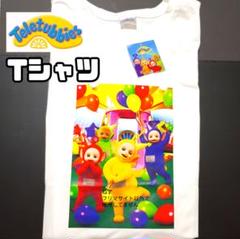 新品 テレタビーズ プリントTシャツ サンキューマート 限定コラボ ホワイト