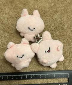 あさみみちゃん　ぬいぐるみがまぐちポーチ　ヘアピン