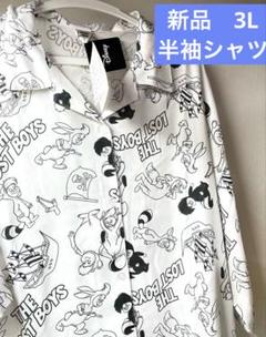 ピーターパン　ロストキッズ　ロストボーイズ　アロハシャツ　半袖　シャツ
