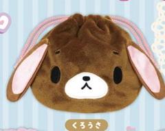 新品　シュガーバニーズ クッション しろうさ くろうさ　ダイカット　クッション 新品 シュガーバニーズ クッション しろうさ くろうさ